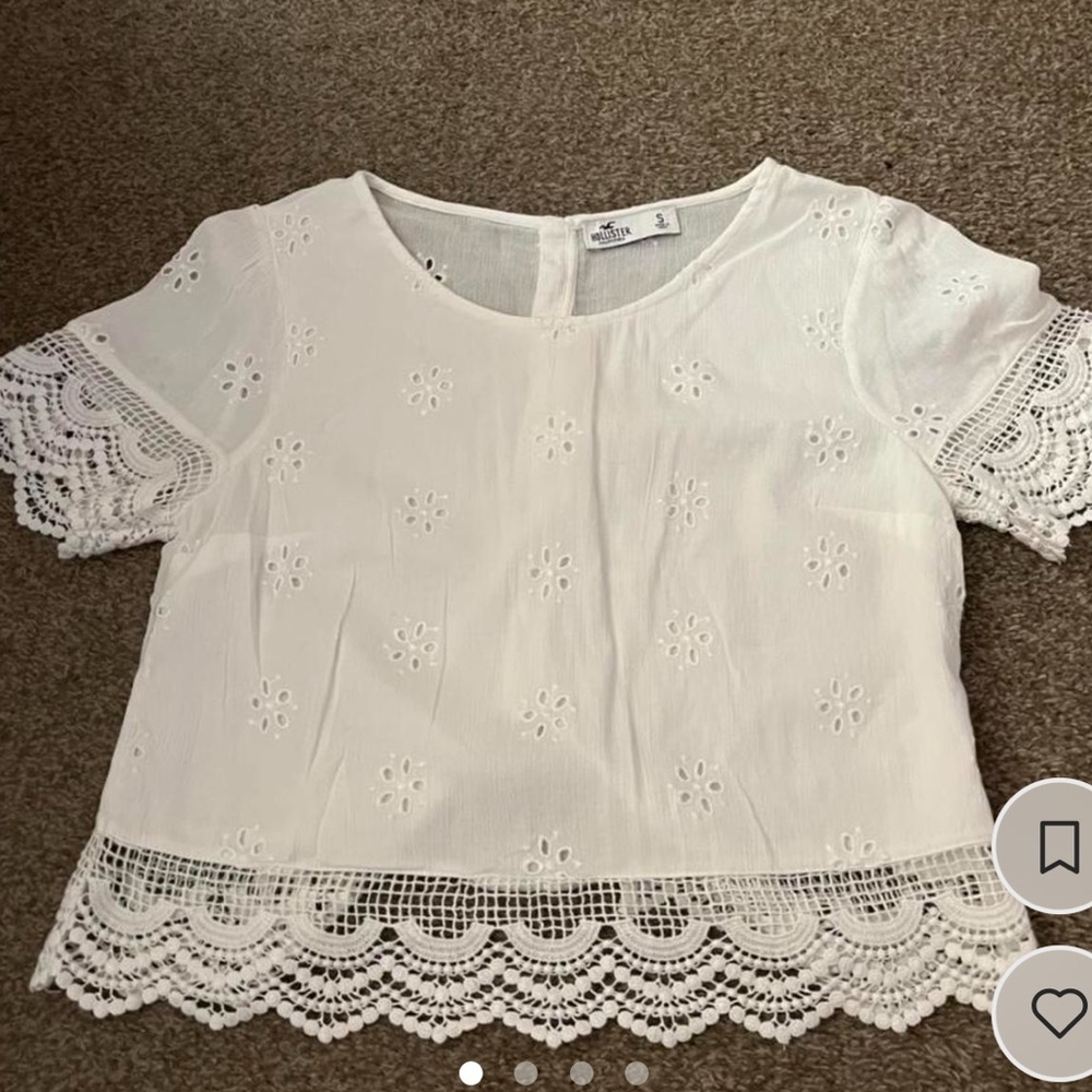 Eyelet top